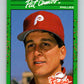 1990 Donruss Rookies #3 Pat Combs New Philadelphia Phillies  Image 1