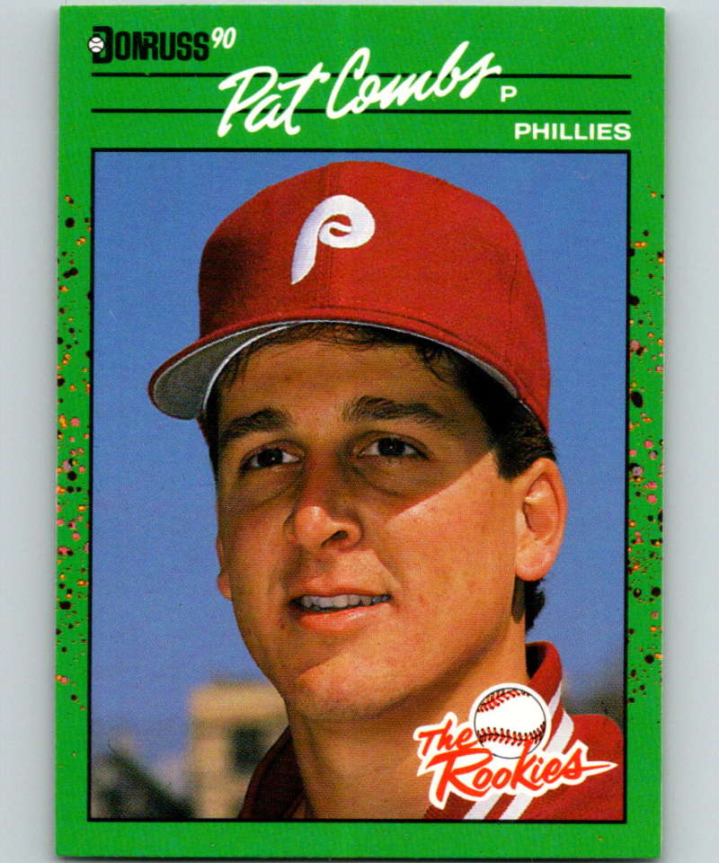 1990 Donruss Rookies #3 Pat Combs New Philadelphia Phillies  Image 1