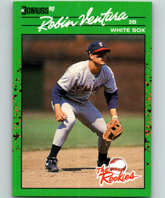 1990 Donruss Rookies #15 Robin Ventura New Chicago White Sox