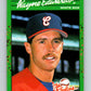 1990 Donruss Rookies #17 Wayne Edwards New RC Rookie Chicago White Sox  Image 1