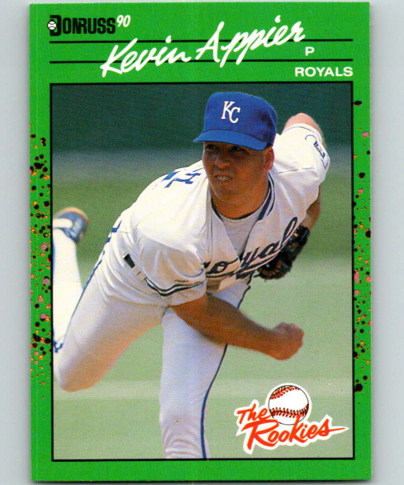 1990 Donruss Rookies #21 Kevin Appier New Kansas City Royals  Image 1