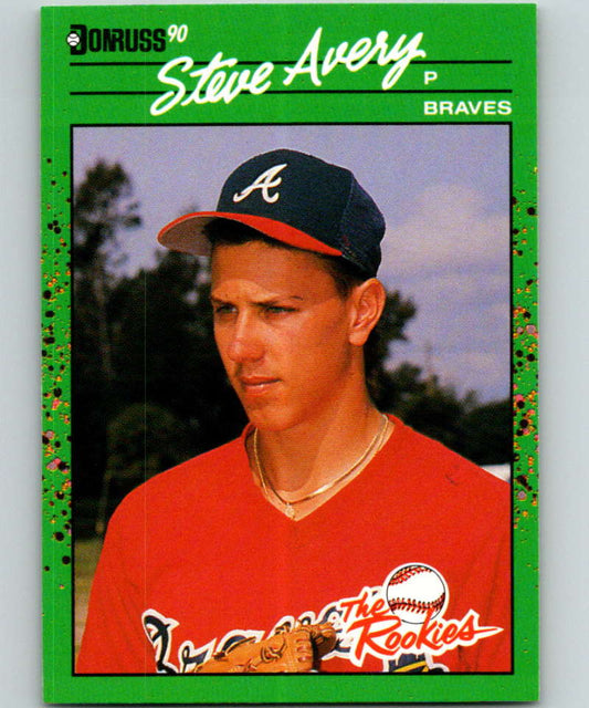 1990 Donruss Rookies #42 Steve Avery New Atlanta Braves