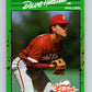 1990 Donruss Rookies #47 Dave Hollins New RC Rookie Philadelphia Phillies  Image 1