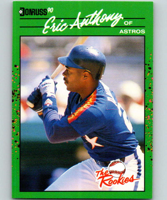 1990 Donruss Rookies #49 Eric Anthony New Houston Astros  Image 1