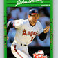 1990 Donruss Rookies #54 John Orton New RC Rookie California Angels  Image 1