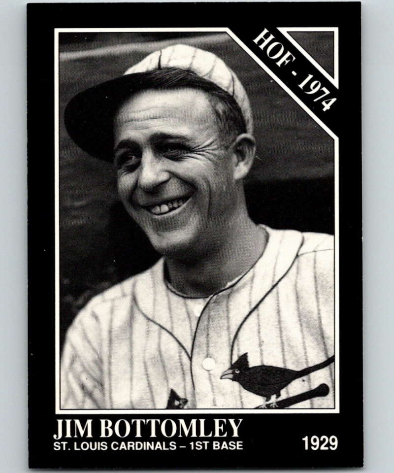 1991 Conlon Collection #22 Jim Bottomley HOF NM St. Louis Cardinals  Image 1