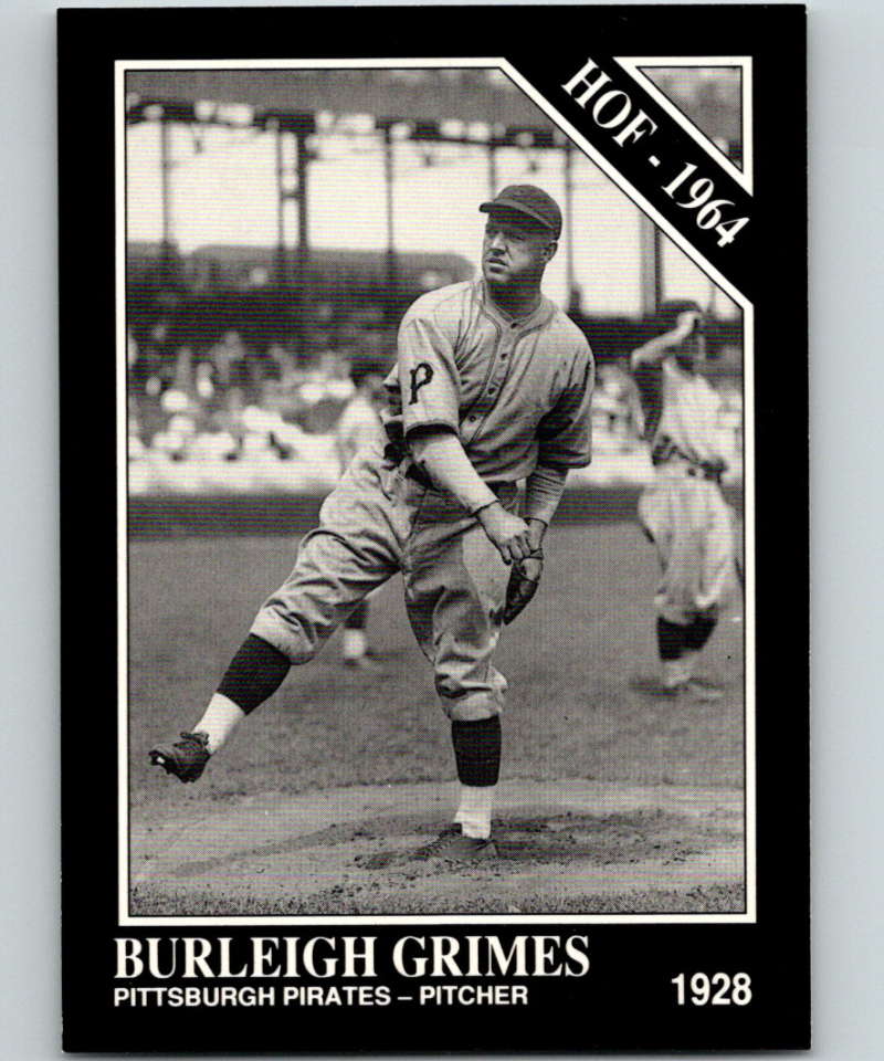 1991 Conlon Collection #25 Burleigh Grimes HOF NM Pittsburgh Pirates  Image 1