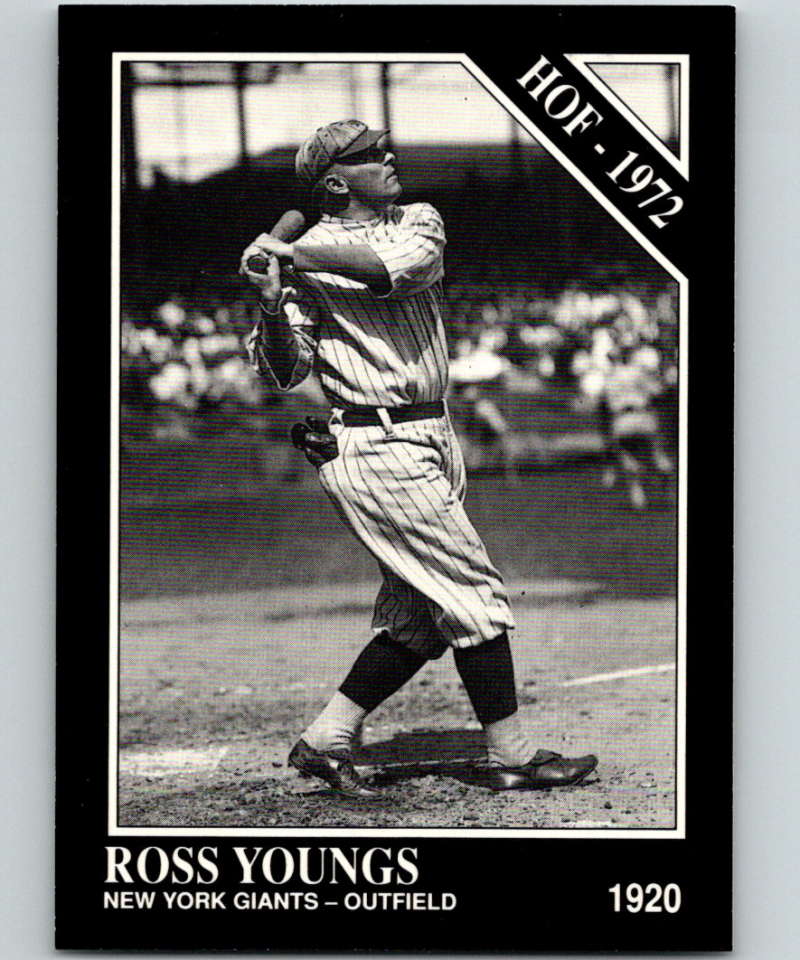 1991 Conlon Collection #26 Ross Youngs HOF NM New York Giants  Image 1
