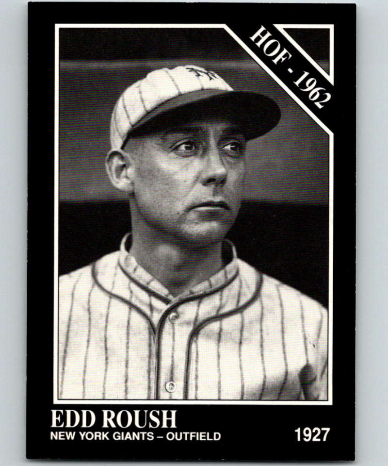 1991 Conlon Collection #55 Edd Roush HOF NM New York Giants  Image 1