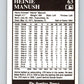 1991 Conlon Collection #63 Heinie Manush HOF NM Washington Senators  Image 2