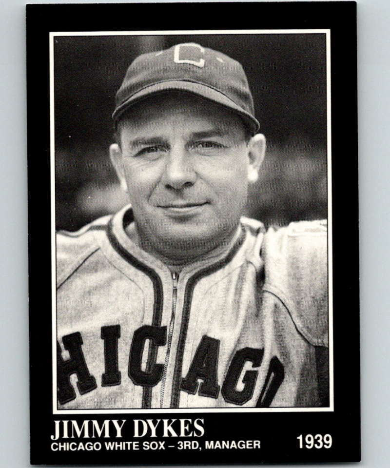 1991 Conlon Collection #92 Jimmie Dykes NM Chicago White Sox  Image 1