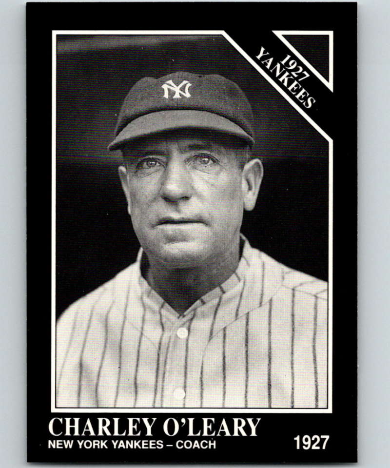 1991 Conlon Collection #116 Charley O'Leary NM New York Yankees  Image 1
