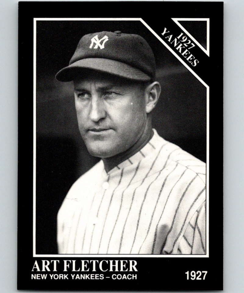 1991 Conlon Collection #117 Art Fletcher/'27NY NM New York Yankees  Image 1