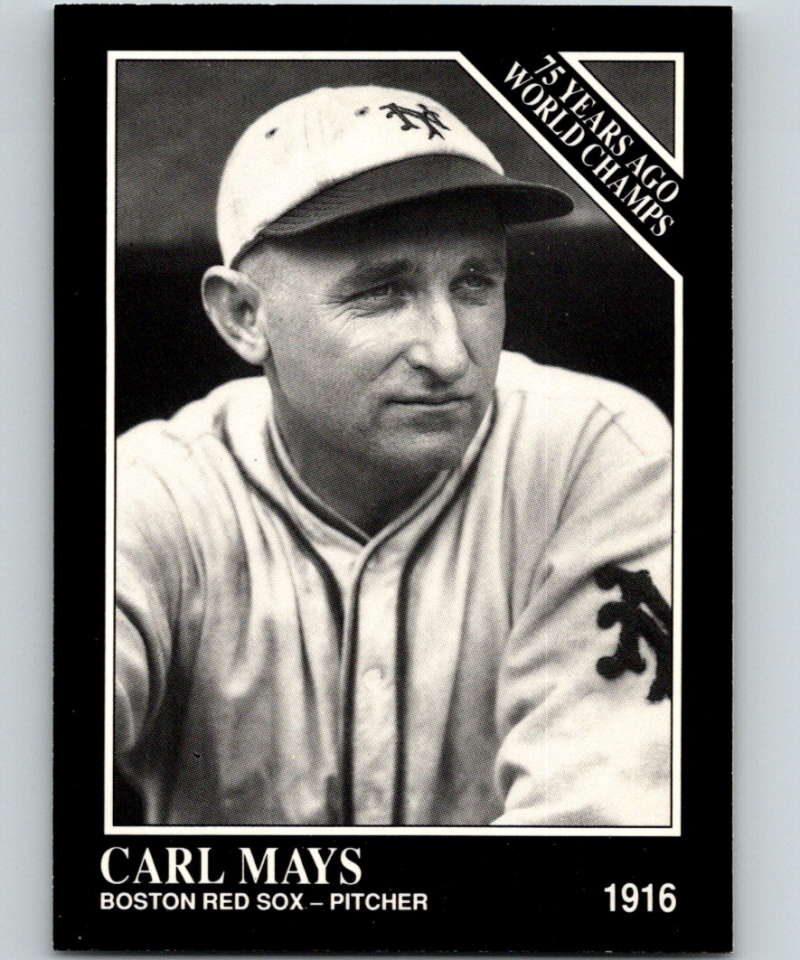 1991 Conlon Collection #150 Carl Mays NM Boston Red Sox  Image 1