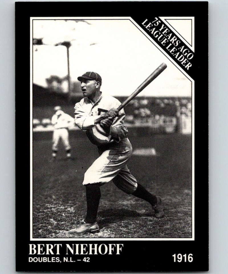 1991 Conlon Collection #151 Bert Niehoff LL NM Philadelphia Phillies  Image 1