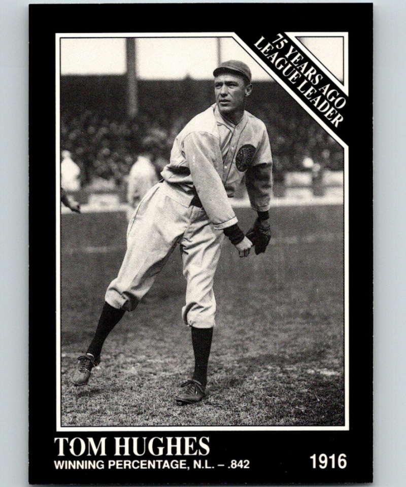 1991 Conlon Collection #161 Tom Hughes LL NM Boston Braves  Image 1