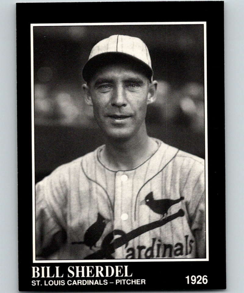 1991 Conlon Collection #194 Bill Sherdel NM St. Louis Cardinals  Image 1