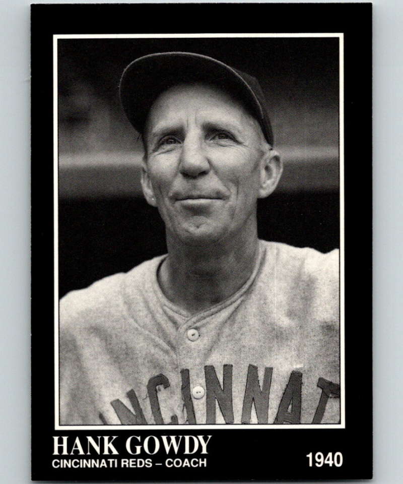 1991 Conlon Collection #209 Hank Gowdy NM Cincinnati Reds  Image 1
