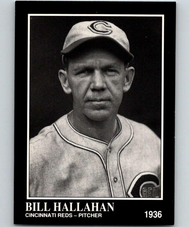 1991 Conlon Collection #214 Bill Hallahan NM Cincinnati Reds  Image 1