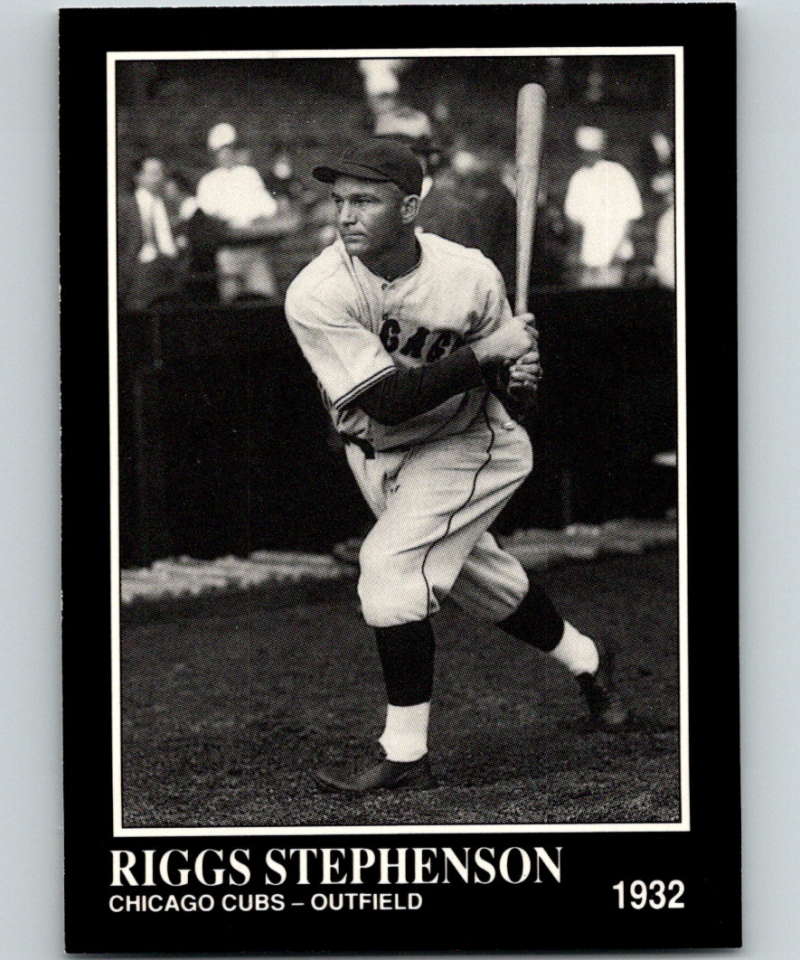 1991 Conlon Collection #218 Riggs Stephenson NM Chicago Cubs  Image 1