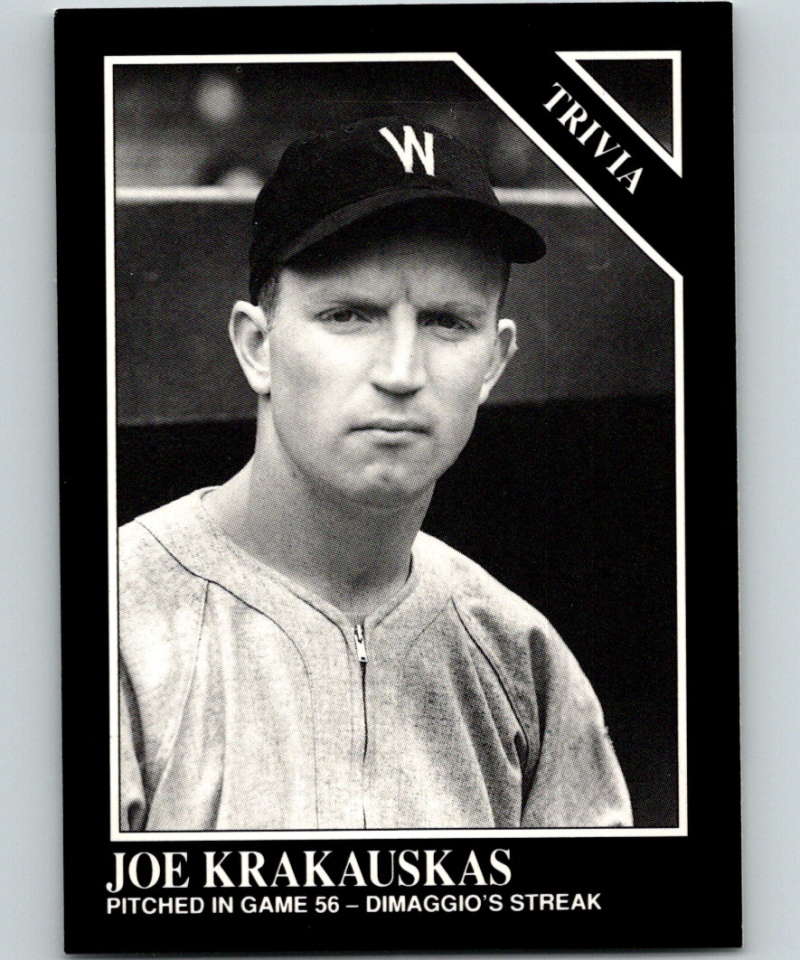1991 Conlon Collection #228 Joe Krakauskas TRIV NM Cleveland Indians  Image 1