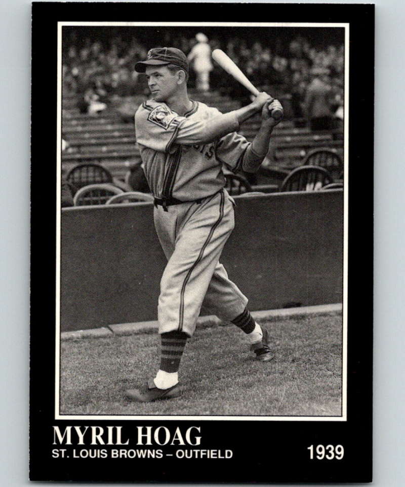 1991 Conlon Collection #233 Myril Hoag NM St. Louis Browns  Image 1