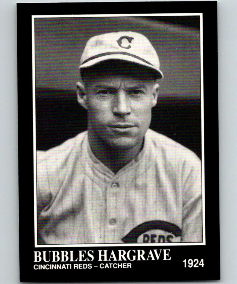 1991 Conlon Collection #245 Bubbles Hargrave NM Cincinnati Reds  Image 1