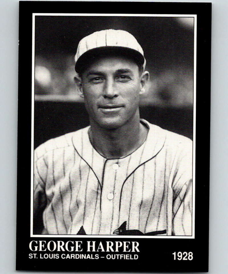 1991 Conlon Collection #246 George Harper NM St. Louis Cardinals  Image 1