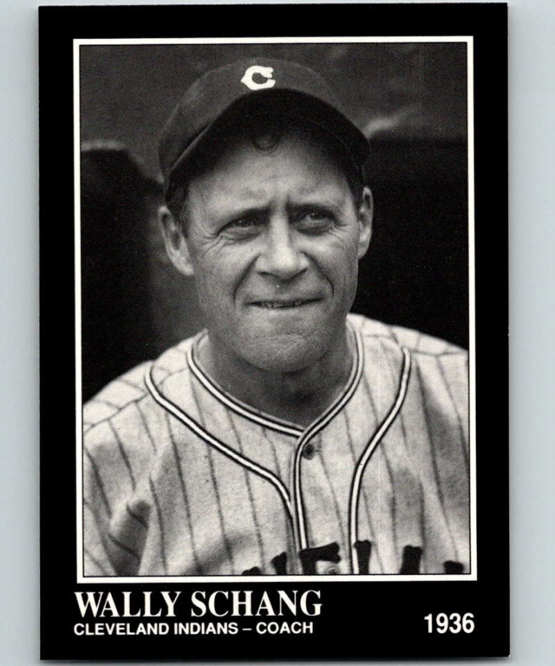 1991 Conlon Collection #249 Wally Schang NM Cleveland Indians  Image 1