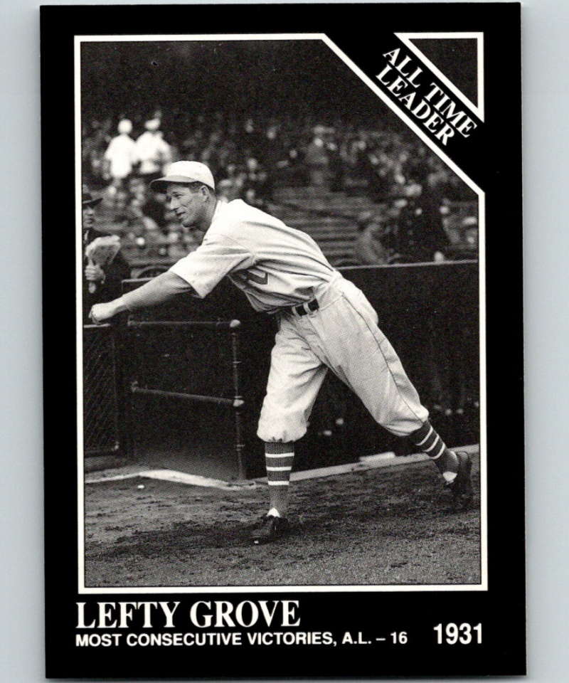 1991 Conlon Collection #255 Lefty Grove ATL NM Philadelphia Athletics  Image 1