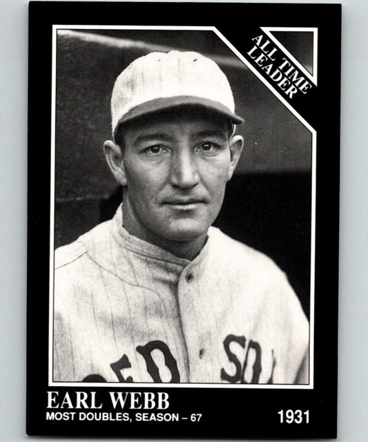 1991 Conlon Collection #261 Earl Webb ATL NM Boston Red Sox  Image 1