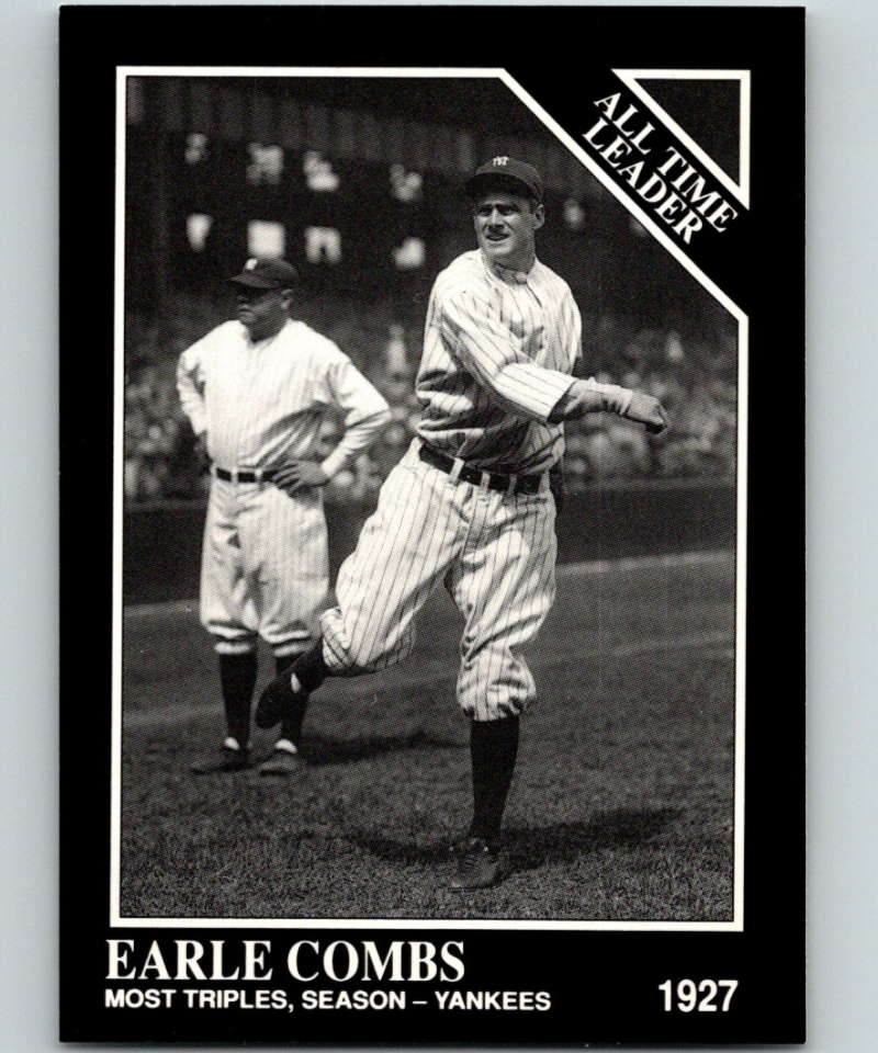 1991 Conlon Collection #262 Earle Combs ATL NM New York Yankees  Image 1