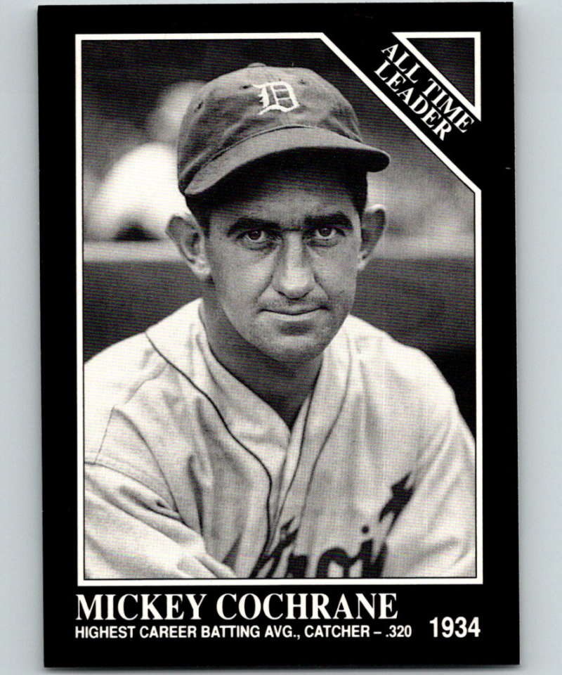 1991 Conlon Collection #266 Mickey Cochrane ATL NM Detroit Tigers  Image 1