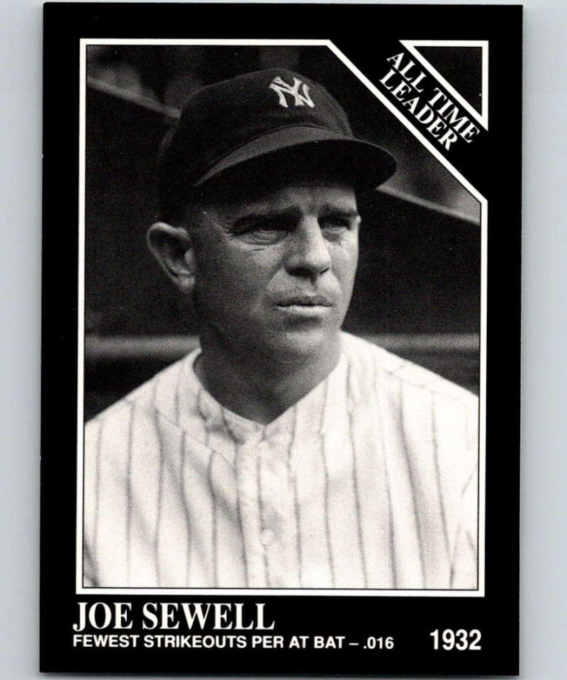 1991 Conlon Collection #275 Joe Sewell ATL NM New York Yankees  Image 1