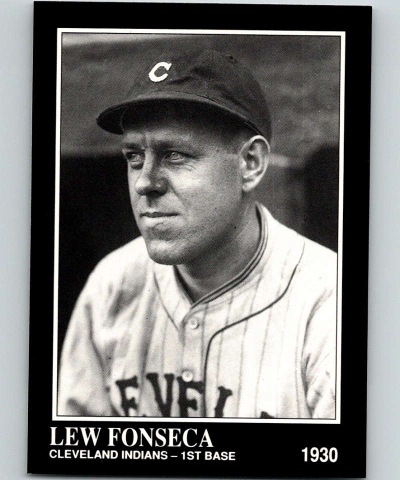 1991 Conlon Collection #283 Lew Fonseca NM Cleveland Indians  Image 1