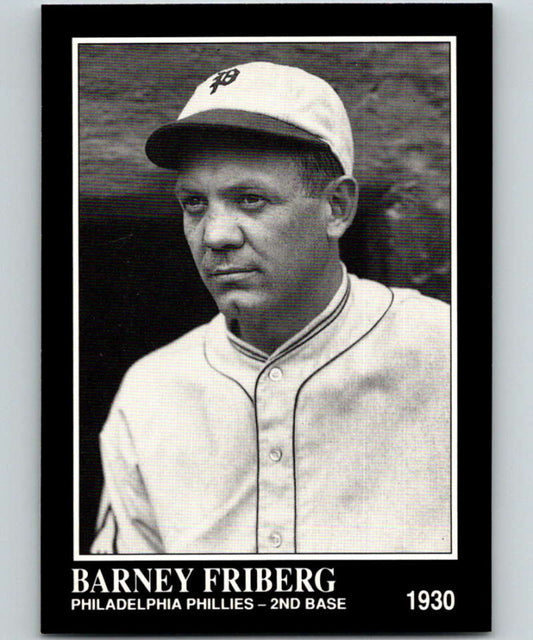 1991 Conlon Collection #297 Barney Friberg NM Philadelphia Phillies  Image 1