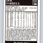 1991 Conlon Collection #324 Doc Farrell NM New York Giants  Image 2