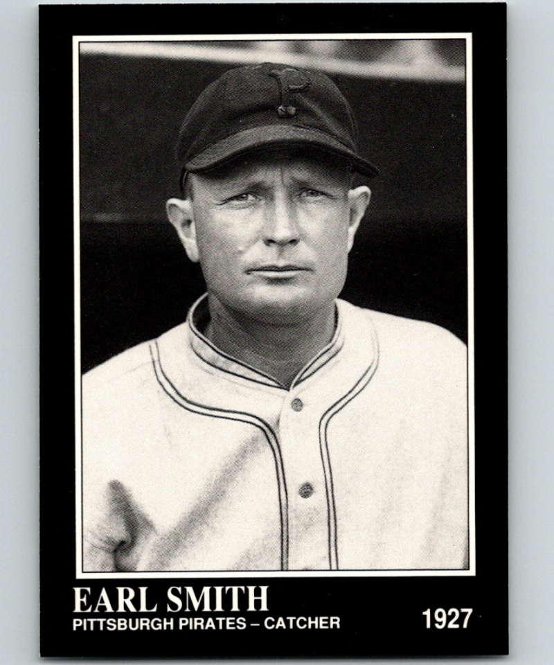 1991 Conlon Collection #74 Earl Smith NM Pittsburgh Pirates  Image 1