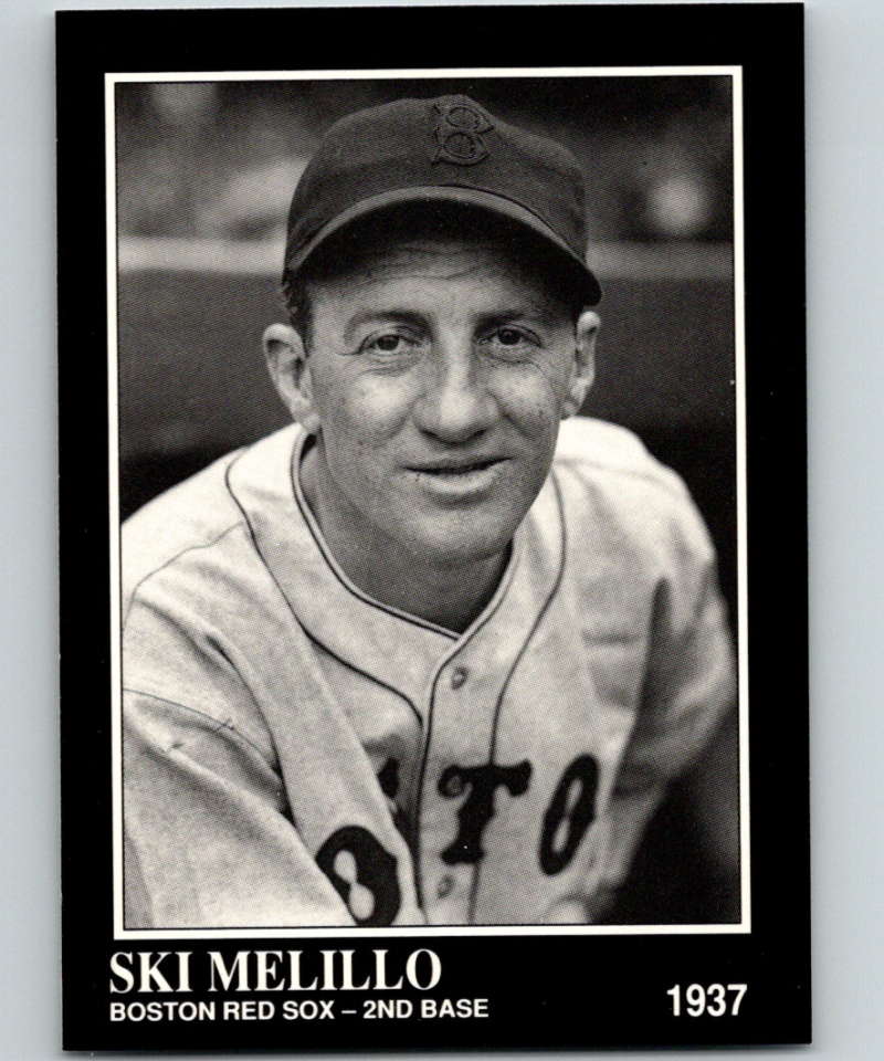 1991 Conlon Collection #81 Ski Melillo NM Boston Red Sox  Image 1