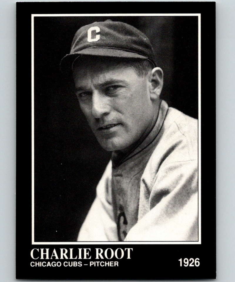 1991 Conlon Collection #93 Charlie Root NM Chicago Cubs  Image 1