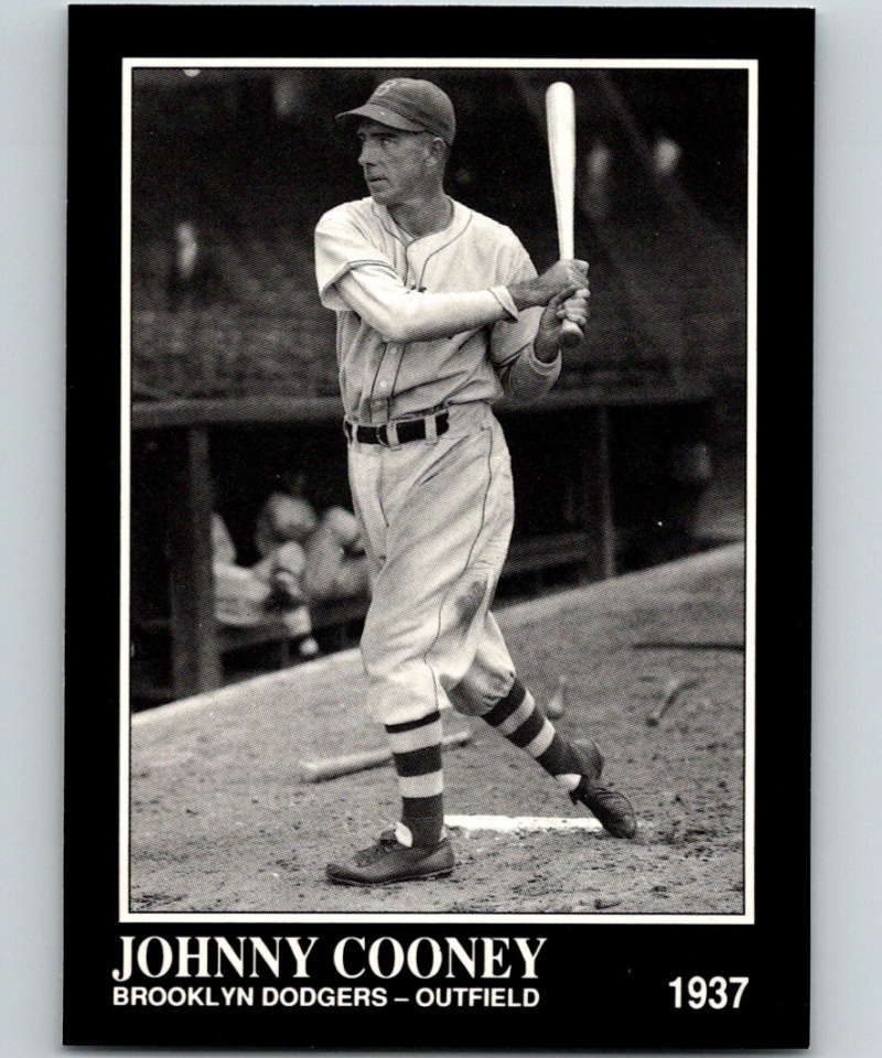 1991 Conlon Collection #94 Johnny Cooney NM Brooklyn Dodgers  Image 1