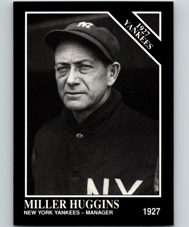 1991 Conlon Collection #101 Miller Huggins NM New York Yankees  Image 1