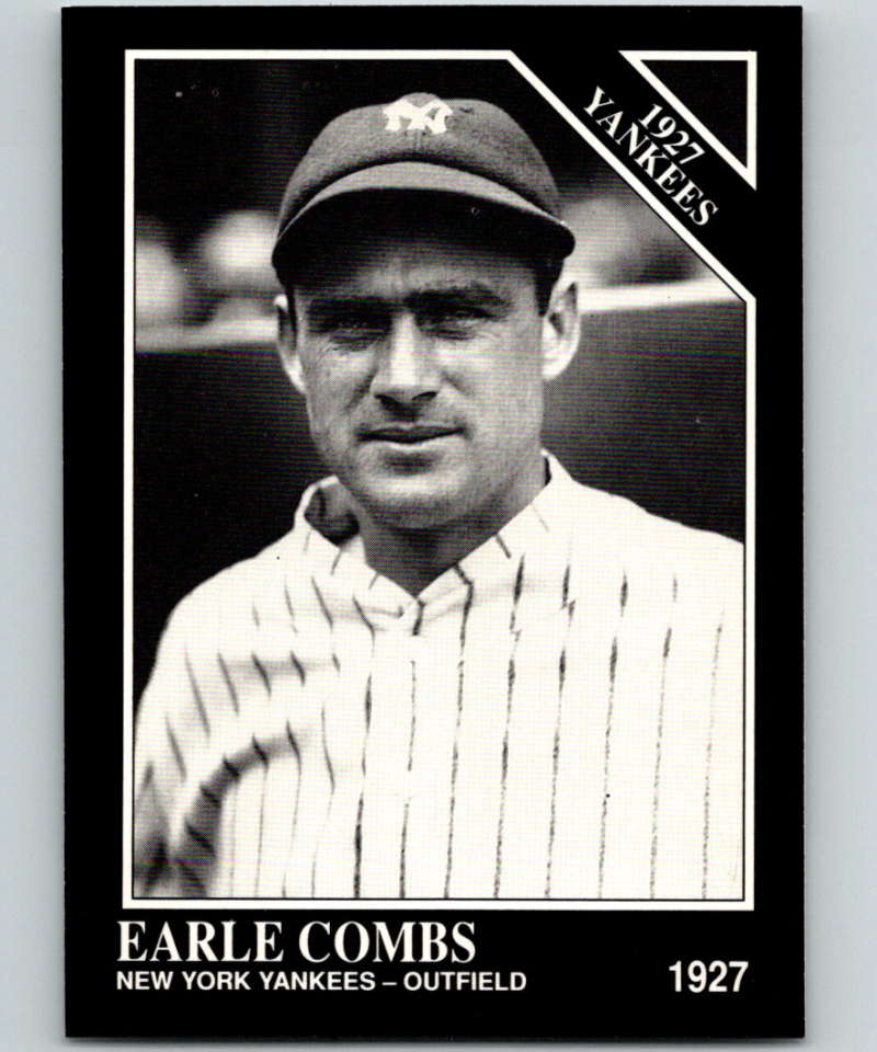 1991 Conlon Collection #105 Earle Combs NM New York Yankees  Image 1