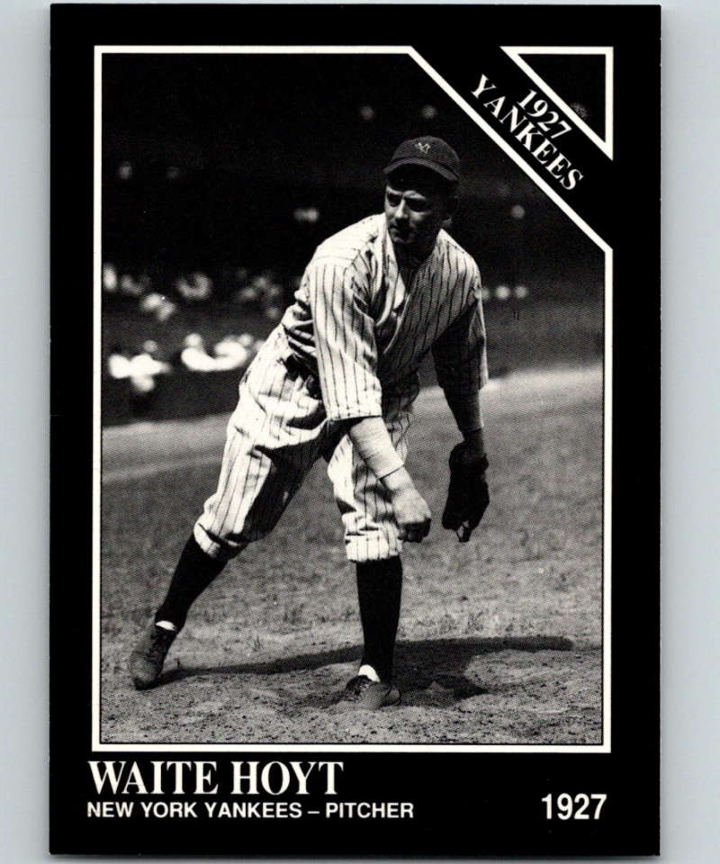 1991 Conlon Collection #115 Waite Hoyt NM New York Yankees  Image 1