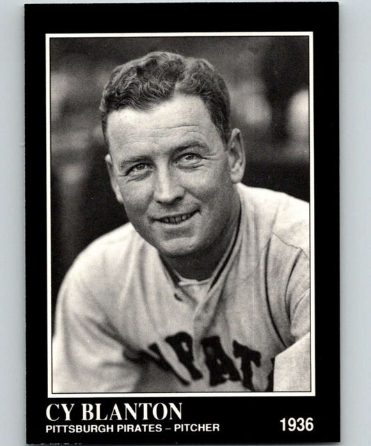 1991 Conlon Collection #134 Cy Blanton NM Pittsburgh Pirates  Image 1