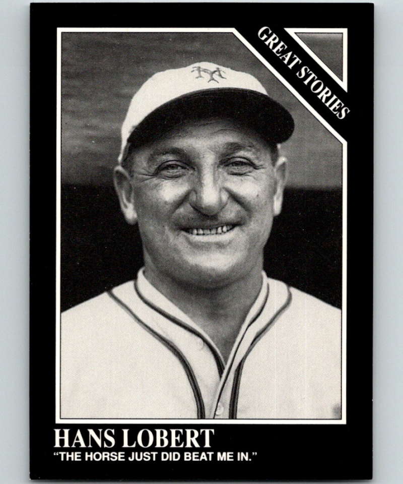 1991 Conlon Collection #172 Hans Lobert ST NM New York Giants  Image 1