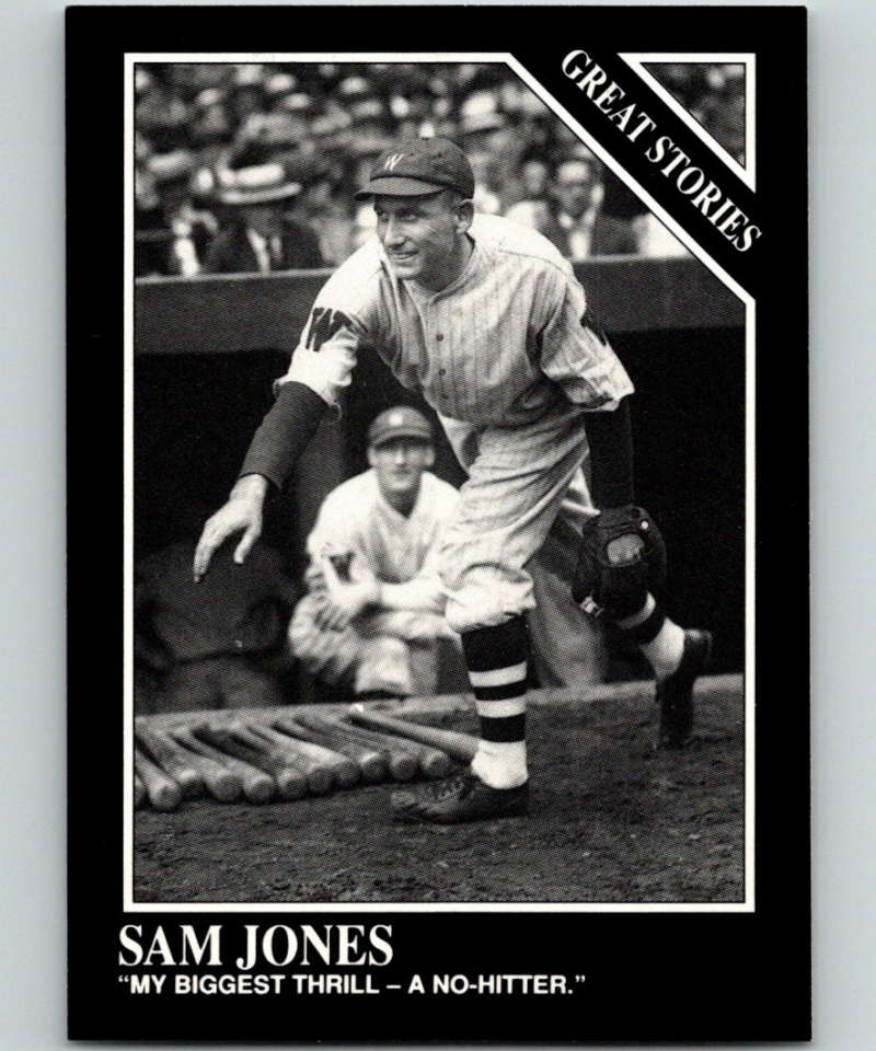 1991 Conlon Collection #174 Sad Sam Jones ST NM Washington Senators  Image 1