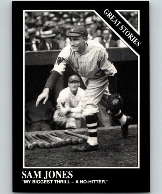 1991 Conlon Collection #174 Sad Sam Jones ST NM Washington Senators  Image 1