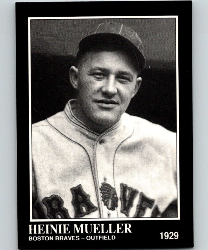 1991 Conlon Collection #179 Heinie Mueller NM Boston Braves  Image 1