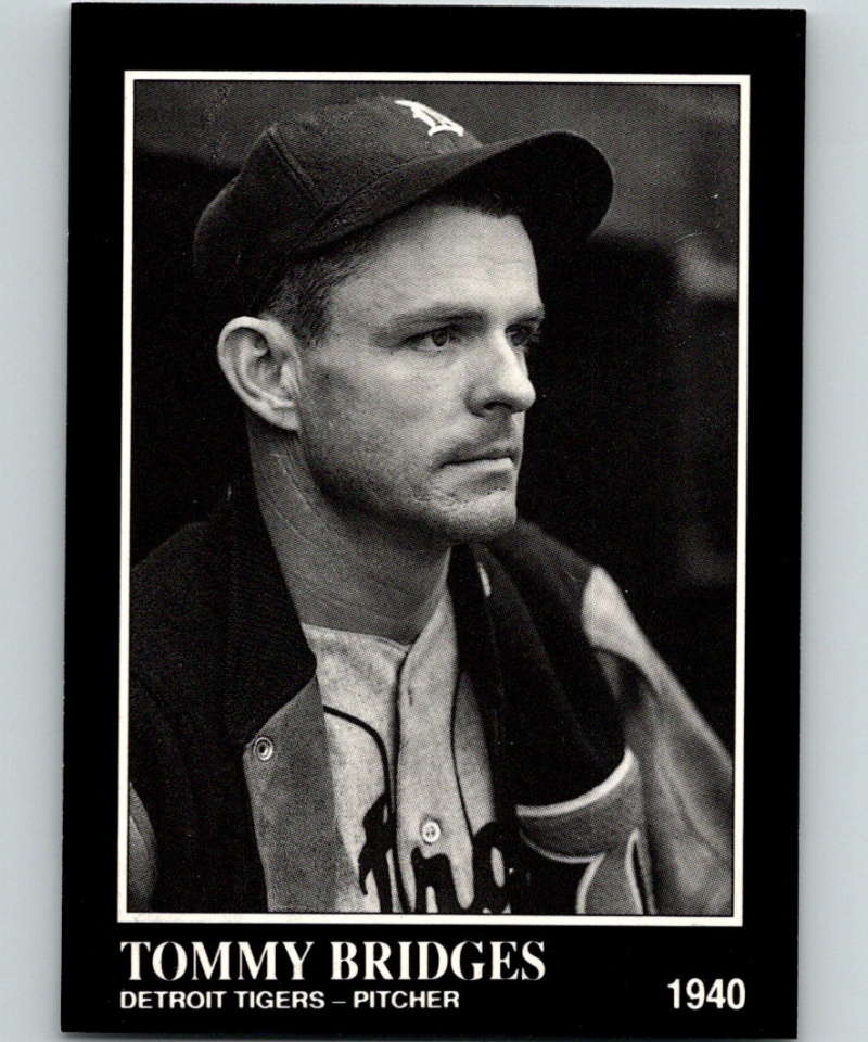 1991 Conlon Collection #180 Tommy Bridges NM Detroit Tigers  Image 1